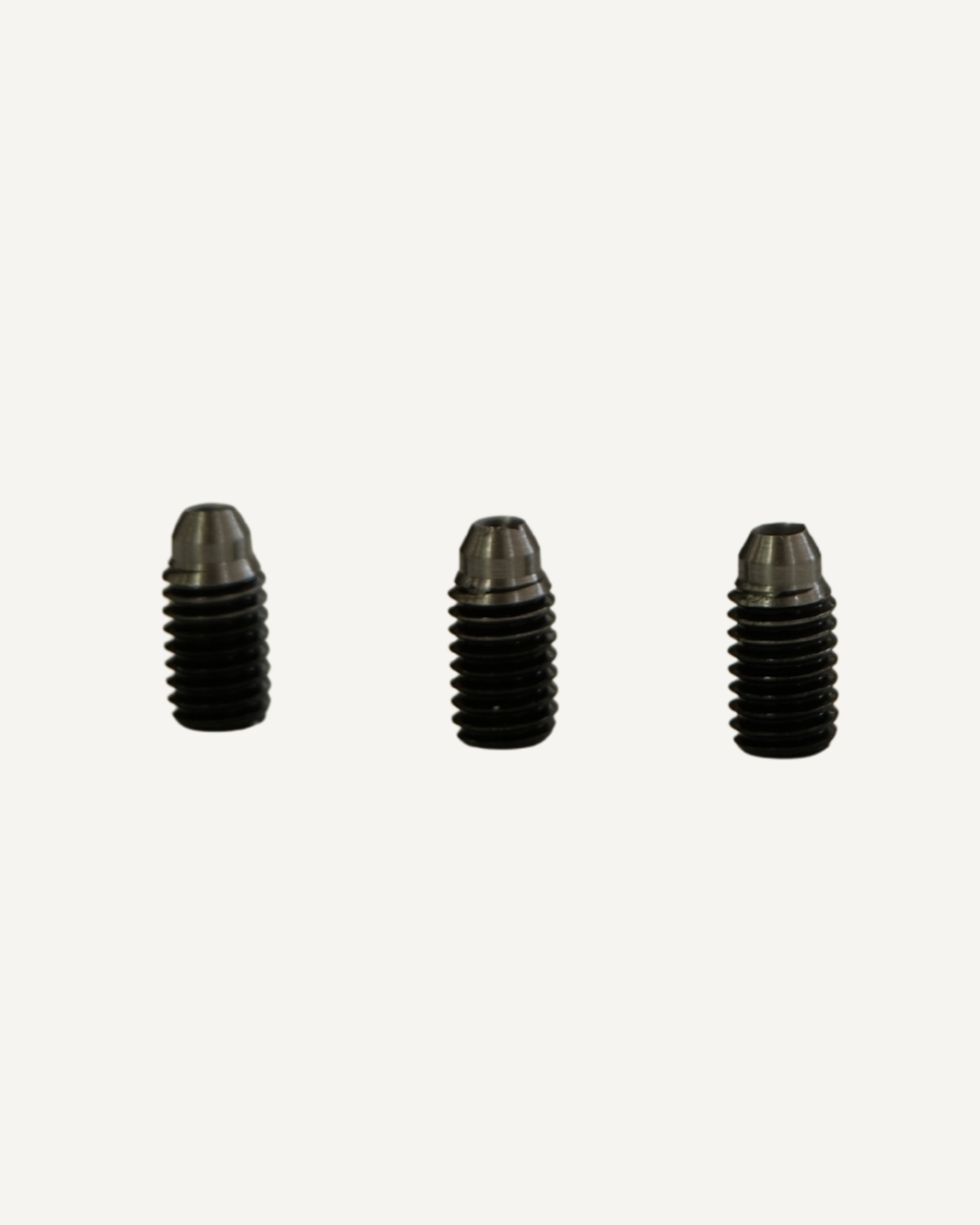 Set of 3 Tiger Jaws grub screws for Chameleon Clamps